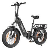 Electric Bike ESKUTE Star - 250W Motor 36V25AH Battery 20 Inch Tires Hydraulic disc brakes - Black